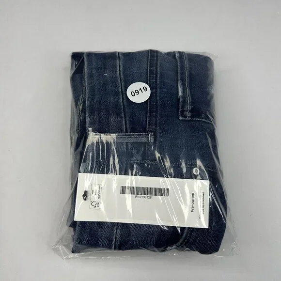 Mother Women's The Looker Ankle Chew Breaking The Law Designer Jeans‎ W30-31/L27